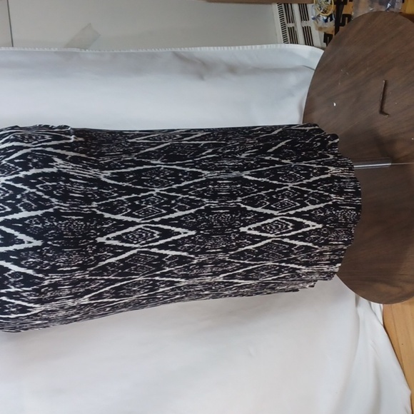 B JEWEL WOMENS DRESS SIZE L strapless rayon spandex blend materials - Picture 6 of 7